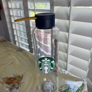 Starbucks Collegiate Florida Tech Panthers Water Bottle With Hook  - BNWT